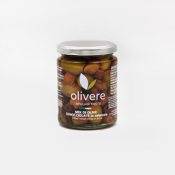tris di olive denocciolate 314ml