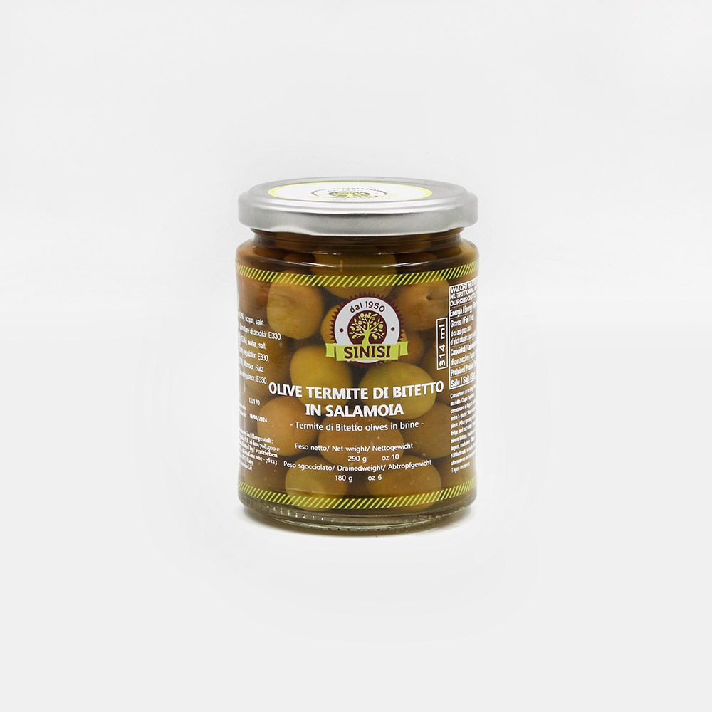 Olive Termite di Bitetto in salamoia 314ml